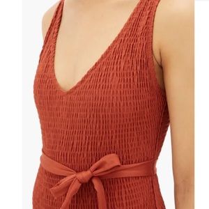 Solid & Striped Burnt Orange Michelle One Piece